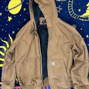 Carhartt Brown Hooded Jacket